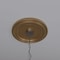 Ekena Millwork Traditional PVC Medallion (Canopies up to 9 1/2"), 16"OD x 3 1/2"ID x 1 3/8"P, Bright Coat Gold CMP16TRBGL - alternate 6